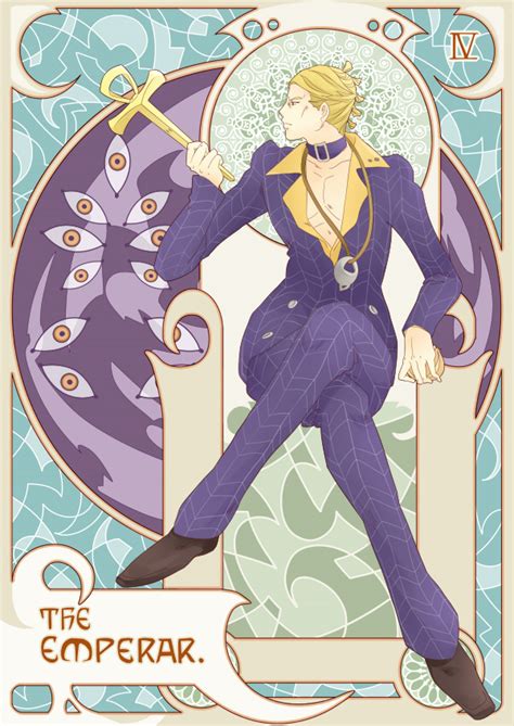 The Big Imageboard Tbib Ankh Blonde Hair Crossed Legs Formal Jojo No Kimyou Na Bouken Male