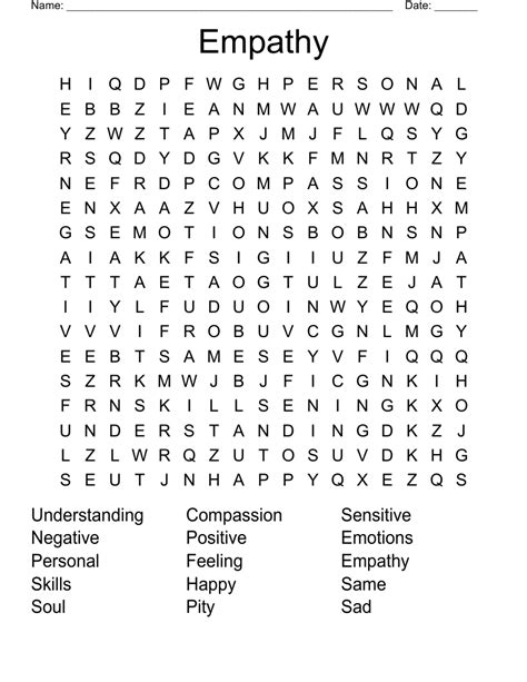 Empathy Puzzles Wordmint