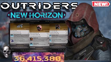 Outriders New Horizon New Best Trickster Build For Endgame Ct