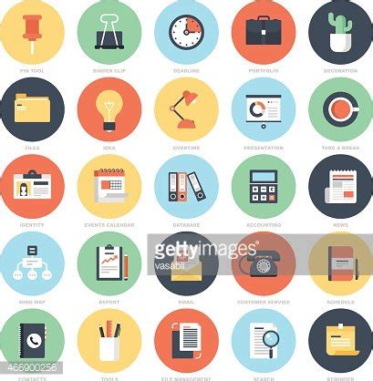 Office Icons Stock Clipart | Royalty-Free | FreeImages