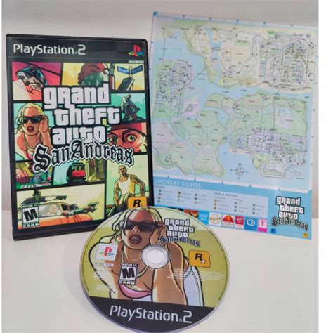 Gta San Andreas Pt Br C Mapa Ps Shopee Brasil