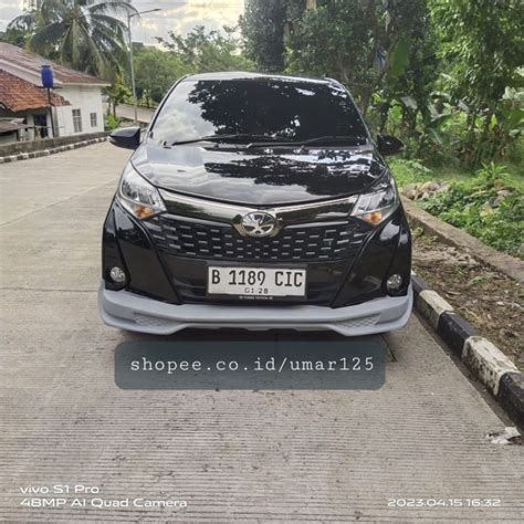 Jual BODYKIT CALYA Facelift 2020 2023 Belakang Yaris Shopee Indonesia