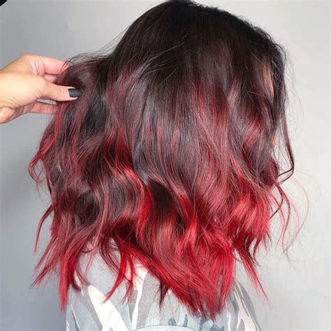 Ombr Hair Vermelho Ideias Para Mulheres Que Amam Essa Cor Forte