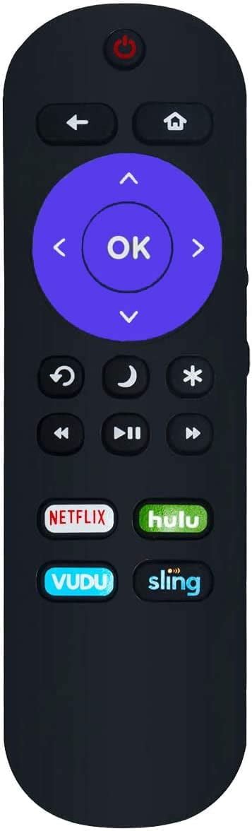 HU-RCRUS-20 Replacement Hisense ROKU Remote for Hisense ROKU TV 4K UHD ...