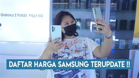 DAFTAR HARGA SAMSUNG FEBRUARI 2022 YouTube