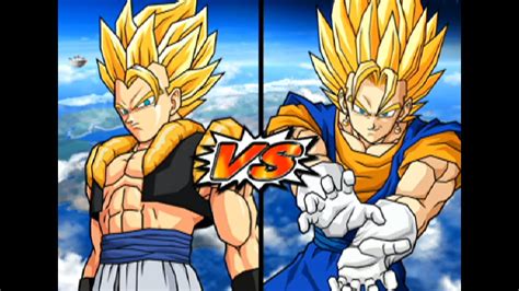 DBZ Budokai Tenkaichi 3 Duel Gogeta SSJ Red Potara Vs Vegetto SSJ