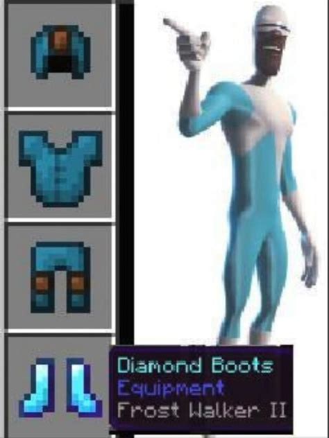 Minecraft Diamond Boots