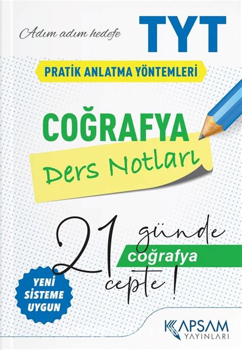 TYT Coğrafya Ders Notları Pdf İndir KAPSAM YAYINLARI Pdf İndir Pdf