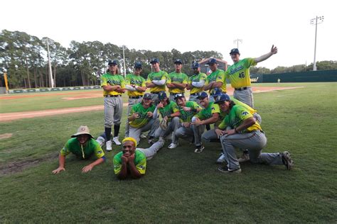 Savannah Bananas baseball team plays ball game at Grayson Stadium