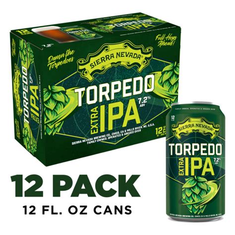 Sierra Nevada Torpedo Extra Ipa 12pk 12oz Cans Products Lowes Foods