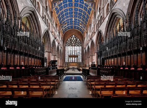 Main Nave High Altar And East Window In Background Carlisle