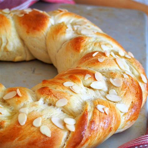 Finnish Pulla Is A Celebration Bread Braided Beautifully Like A Wreath