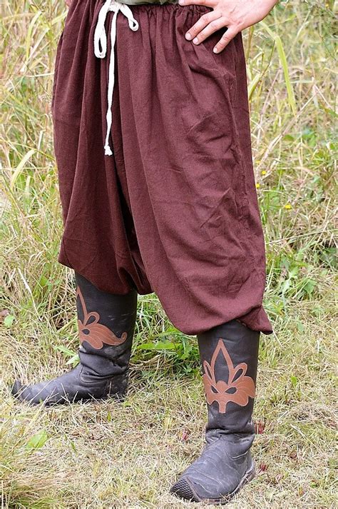 Mittelalter Lein Hosen Mittelalter Larp Etsy