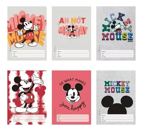 Separadores Mooving A Mickey Mouse P Carpeta Escolar X U