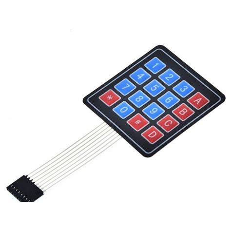 Matrix Keypad Membrane Switch For Arduino Arm And Other Mcu