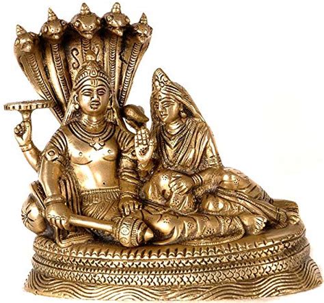 Buy Maa Padma Farms Astadhatu Metals Made Shri Lakshmi Narayan Idol