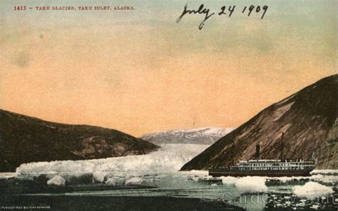 Taku Glacier, Taku Inlet Juneau, AK Postcard