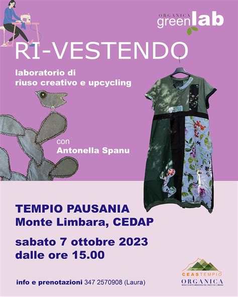 Ri Vestendo Laboratorio Di Riciclo Di Tessuti E Upcycling Ceas Tempio