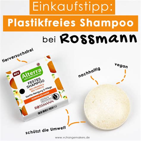 Einkaufstipp Plastikfreies Und Festes Shampoo Bei Rossmann Alterra