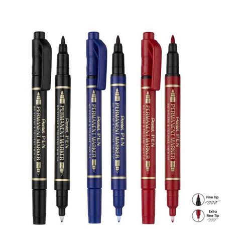 Pentel Twin Tip Permanent Marker N W Lazada Co Th