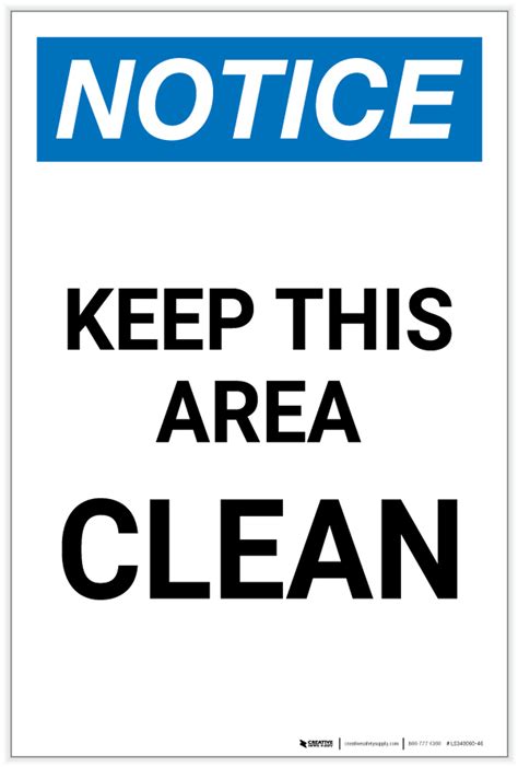 Cleaning Labels Creative Safety Supply