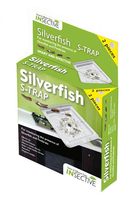 Silverfish trap S-trap 2 pcs Silverfish control