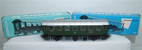 Märklin 4079 Personenwagen Umbauwagen der DB grün 2 Klasse AC