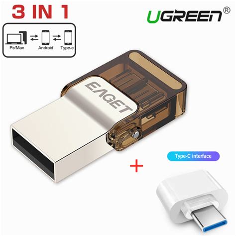 Otg Usb Flash Drive 256gb 512gb 1tb Pendrive Usb C Micro Typec Android Lazada