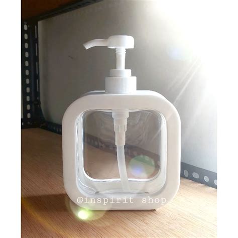 Jual Soap Dispenser Aesthetic Estetik Botol Sabun Putih Pompa Korea