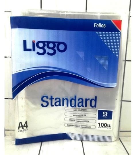 FOLIO A4 LIGGO STANDARD 100u