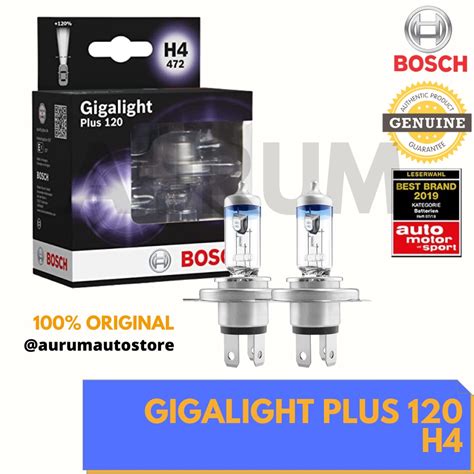 Bosch H Plus Gigalight Headlight Bulbs V W Bulbs