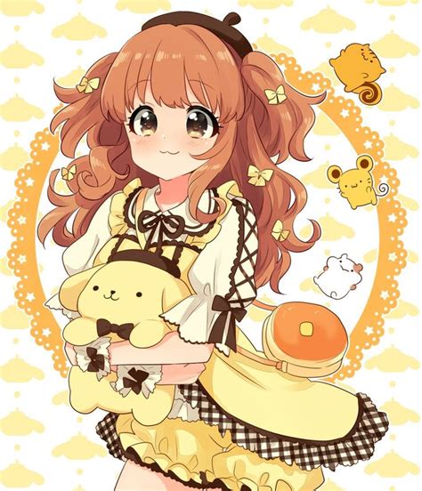 Moroboshi Kirari Pompompurin Muffin Scone And Bagel Idolmaster And