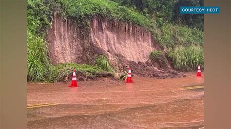 Kauaʻi Under Flash Flood Warning Hanalei Elementary Closed Khon2