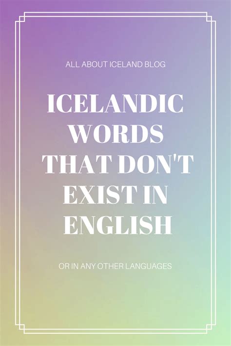 Icelandic Names | Do Icelanders have Last Names?