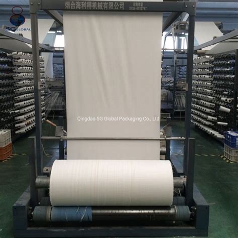 Grs SGS Certified Factory Polypropylene PP Woven Raffia Fabric Roll For