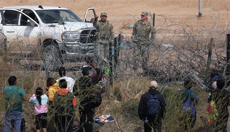 Migrantes Instalan Masivos Campamentos Provisionales En La Frontera Entre México Eeuu Diario