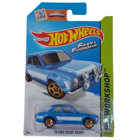 70 Ford Escort RS1600 Velozes E Furiosos Hot Wheels 2014 CFH18