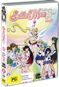 BRAND NEW Sailor Moon Sailor Stars Part 1 DVD 3 Disc Set PREORDER