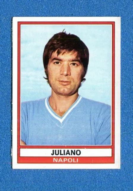 Calciatori Panini Figurina Sticker N Juliano Napoli