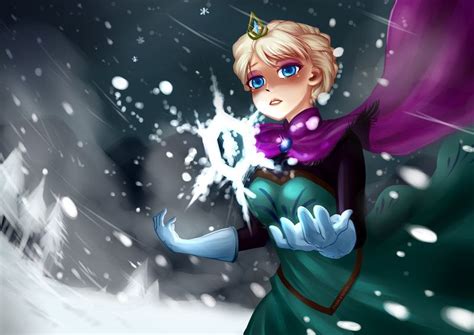 Frozen Heart Queen Elsa By Phrysm On Deviantart Queen Elsa Elsa Anime Disney Elsa