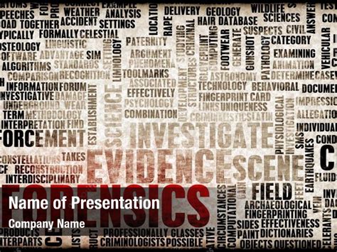 Crime Powerpoint Templates