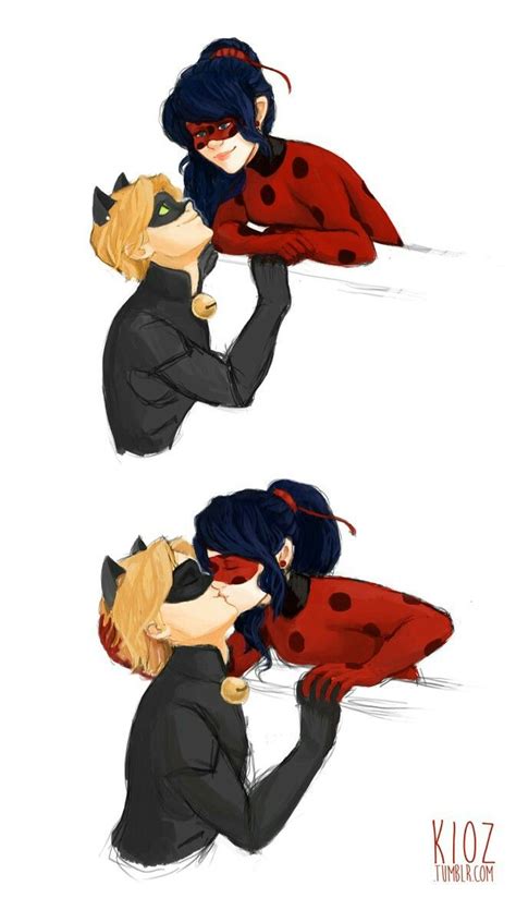 Kiss,ladybug, chat noir, | Cartoni animati, Coppie disney, Coppia manga