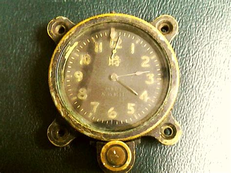 Koleksijamku Seikosha Aircraft Clock 1930`s Ww Ii