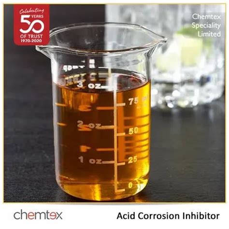 Liquid Acid Corrosion Inhibitor, for Industrial Use, Packaging Size: Various, Rs 10000 /bunch ...