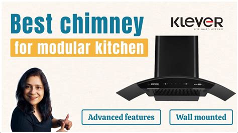 Klever Chimney Aeropro Model Best Chimney In India For Modular