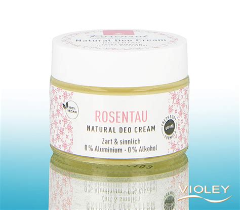 Rosenrot Natural Deo Cream Rose Dew G At Violey