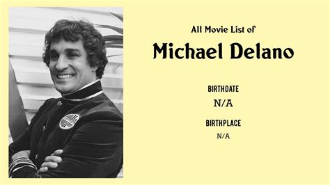 Michael Delano Movies List Michael Delano Filmography Of Michael