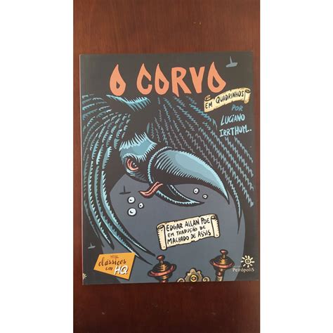 Livro Infantil O Corvo Em Quadrinhos Luciano Irrthum Edgar Allan