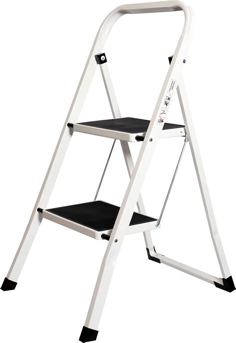 Maxellpower Escalera Plegable Domestica Para Hogar Acero Inoxidable