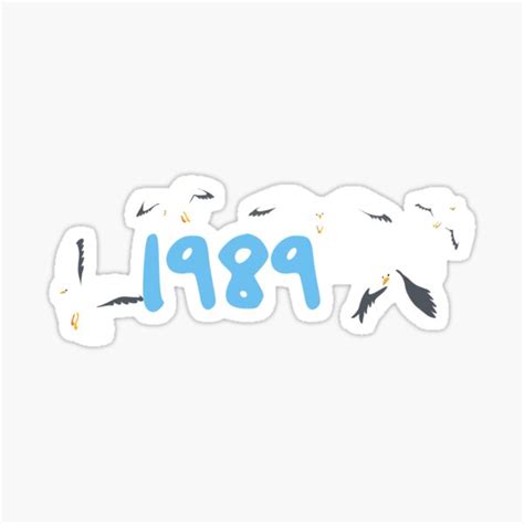 1989 Tv Sticker For Sale By Emigdesigns Redbubble